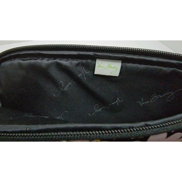 Vera Bradley Fanfare Fans Yellow Black Neoprene Tablet eReader Sleeve Retired - Picture 4 of 5